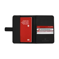New Victorinox Travel Essentials Passport Holder black
