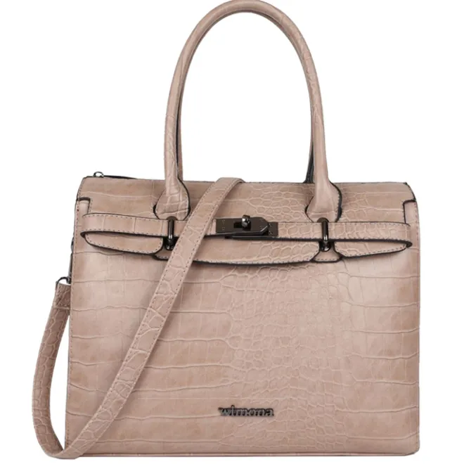 Best Wimona Liona Dames Laptopbag taupe