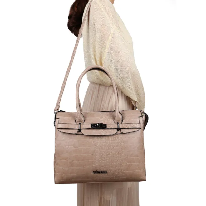 Best Wimona Liona Dames Laptopbag taupe