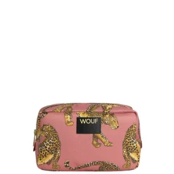 Clearance Wouf Blush Leopard Toiletry Bag multi