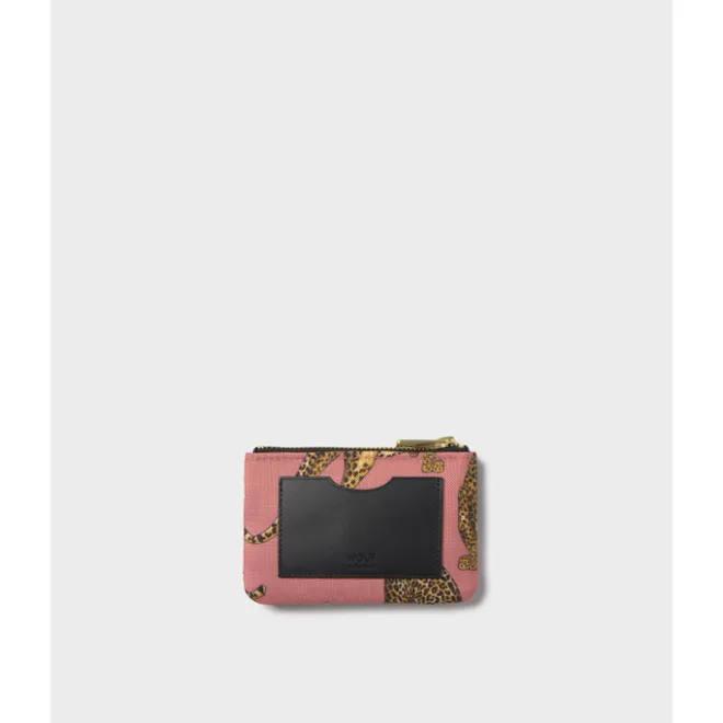 Outlet Wouf Blush Leopard Wallet multi