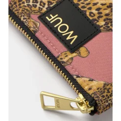 Outlet Wouf Blush Leopard Wallet multi
