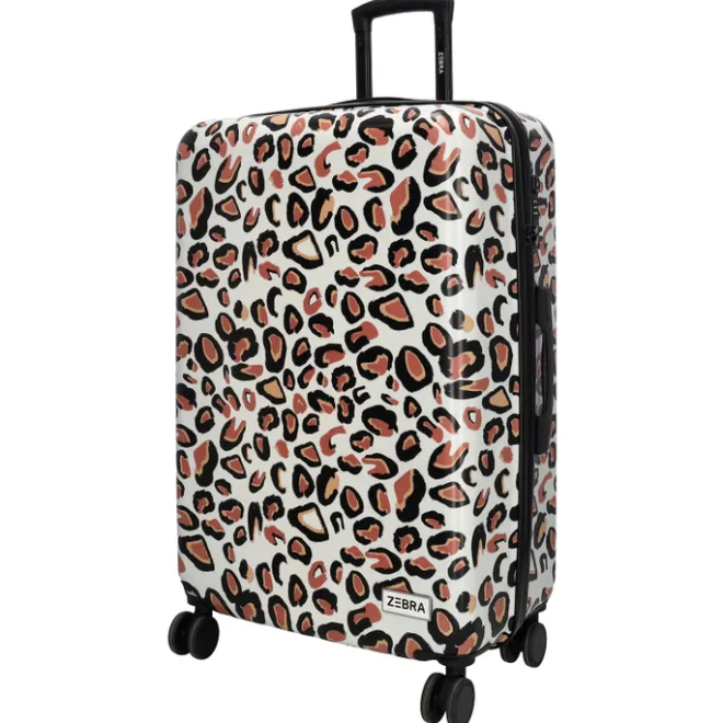 Hot Zebra Trends Zebra Travel Trolley L leopard