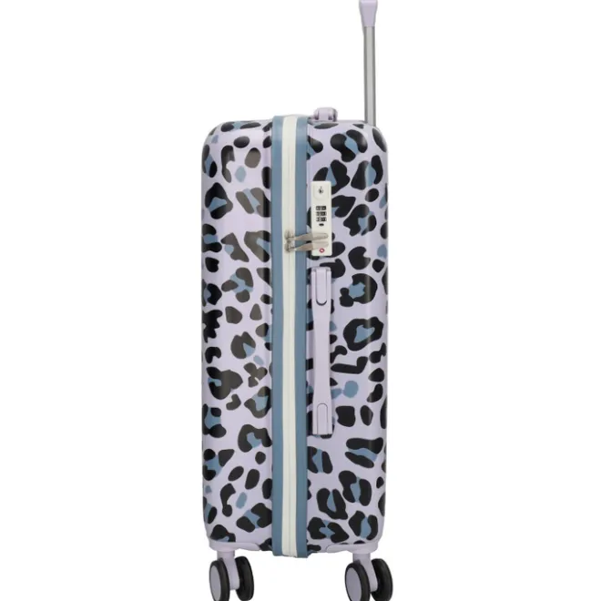 Hot Zebra Trends Animal Travel Trolley M panther lila