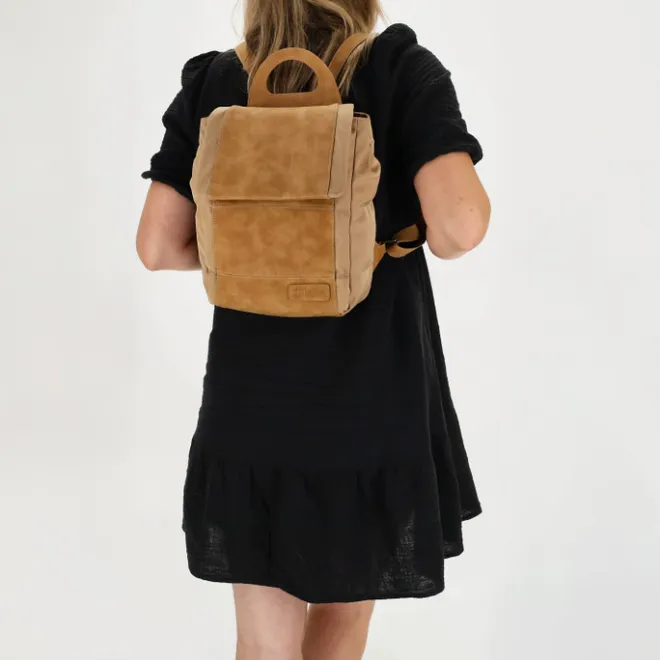New Zebra Trends Color Backpack camel