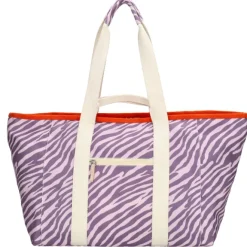 Hot Zebra Trends Elise Beachbag lila zebra