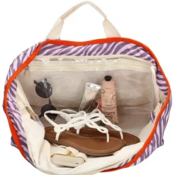 Hot Zebra Trends Elise Beachbag lila zebra