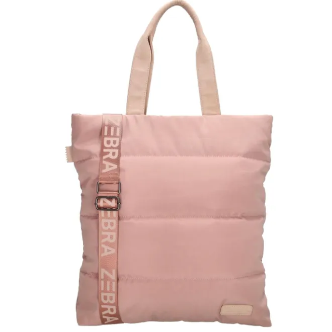 Online Zebra Trends Elske Puffer Shopper old rose