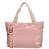 New Zebra Trends Elske Puffer Mom Bag old rose