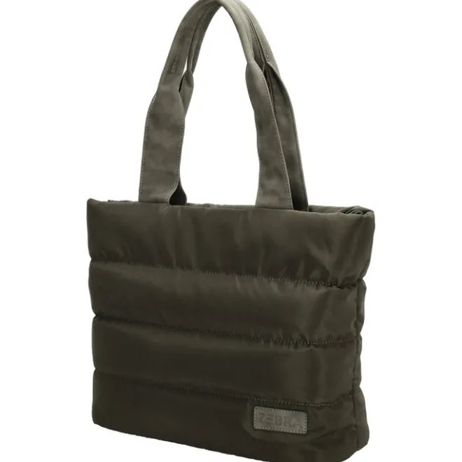 Outlet Zebra Trends Elske Shopper III olijfgroen