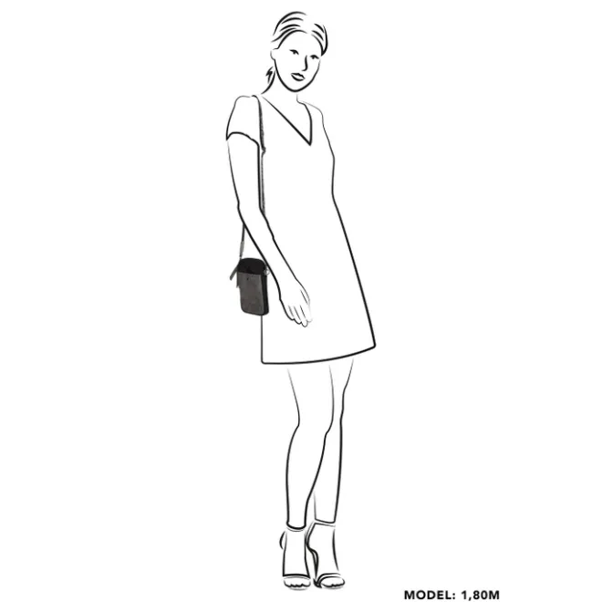 Sale Zebra Trends Elske Telefoontasje zwart