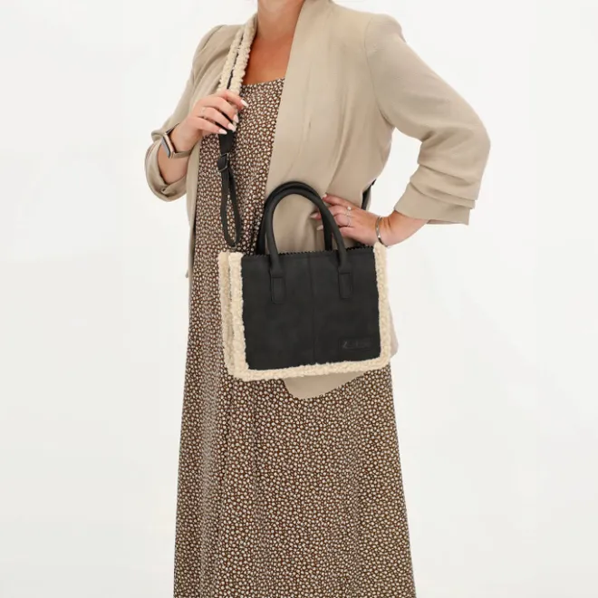 Sale Zebra Trends Emmy Handbag 23025 black