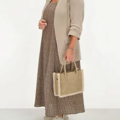 New Zebra Trends Emmy Handbag 23025 sand