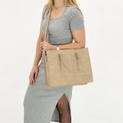 Clearance Zebra Trends Lisa Shopper taupe