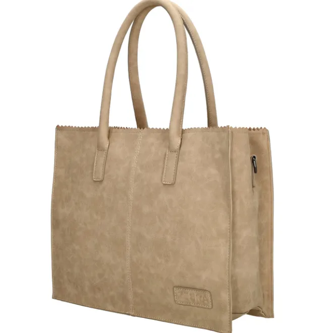 Clearance Zebra Trends Lisa Shopper taupe