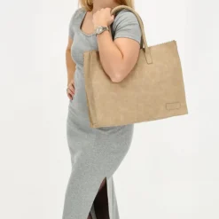 Clearance Zebra Trends Lisa XL Shopper taupe