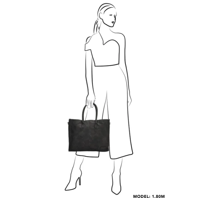 Best Zebra Trends Lisa XL Shopper zwart