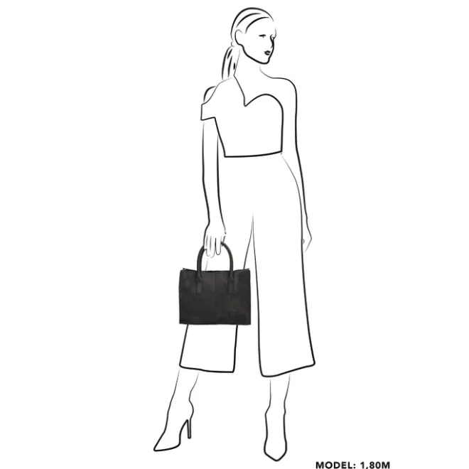 Online Zebra Trends Lisa XS Handtas zwart