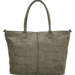 Outlet Zebra Trends Mirjam Shopper olijfgroen
