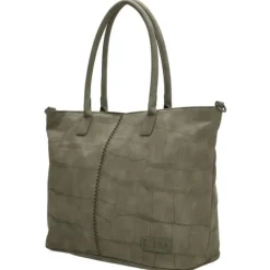 Outlet Zebra Trends Mirjam Shopper olijfgroen