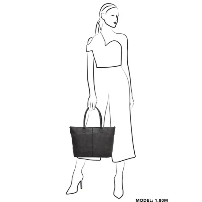 Outlet Zebra Trends Mirjam Shopper zwart