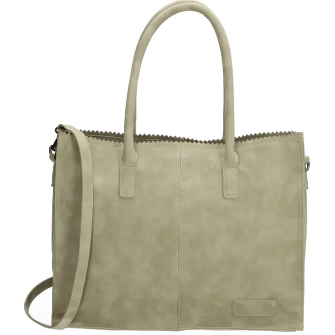 Outlet Zebra Trends Natural Bag Lisa Shopper groen