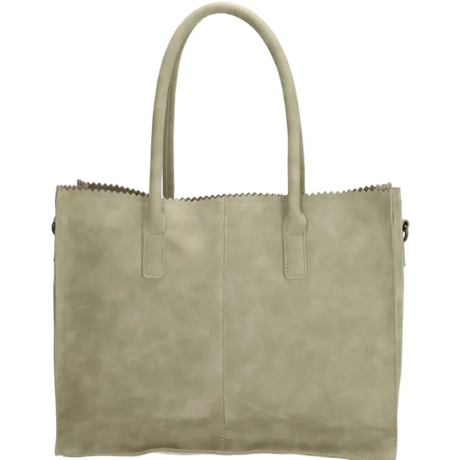 Outlet Zebra Trends Natural Bag Lisa Shopper groen