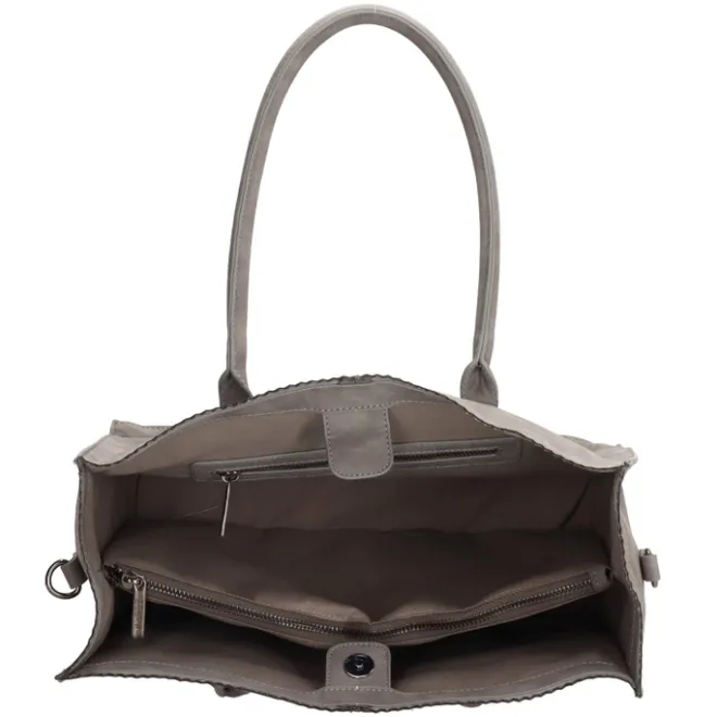 Outlet Zebra Trends Natural Bag Lisa Shopper middengrijs