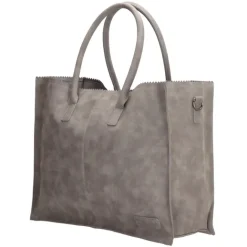 Discount Zebra Trends Natural Bag Lisa Shopper 15.6 inch middengrijs