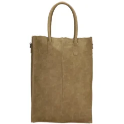Hot Zebra Trends Rosa XL Shopper olijfgroen