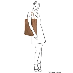 Best Zebra Trends Rosa XL Shopper camel