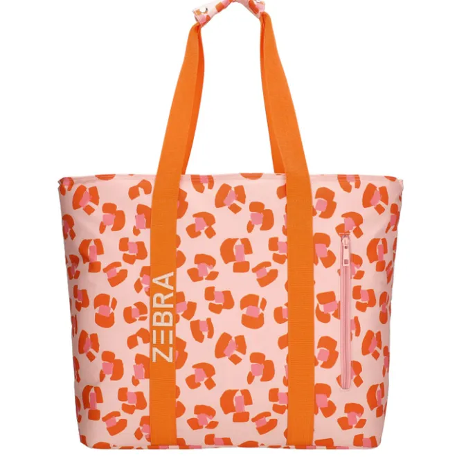 Discount Zebra Trends Sally Beach Cooling Bag pink cheetah