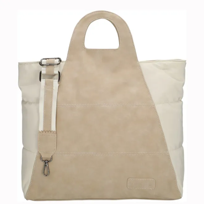 Hot Zebra Trends Selene Handbag Shoulderbag creme