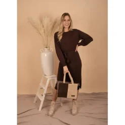 Clearance Zebra Trends Teddy Denise Handtas M donkerbruin