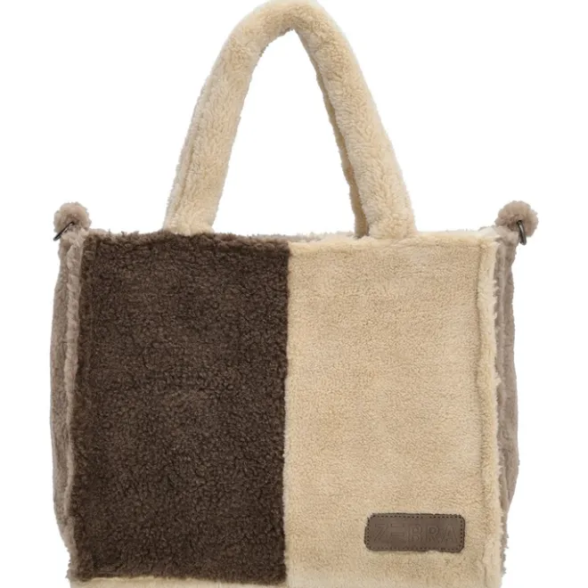 Clearance Zebra Trends Teddy Denise Handtas M donkerbruin