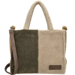 New Zebra Trends Teddy Denise Handbag M taupe