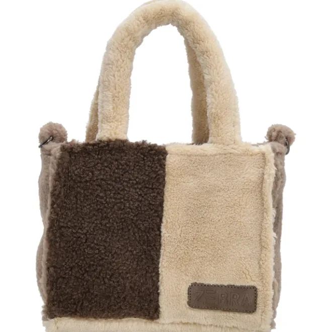Best Zebra Trends Teddy Denise Handbag darkbrown