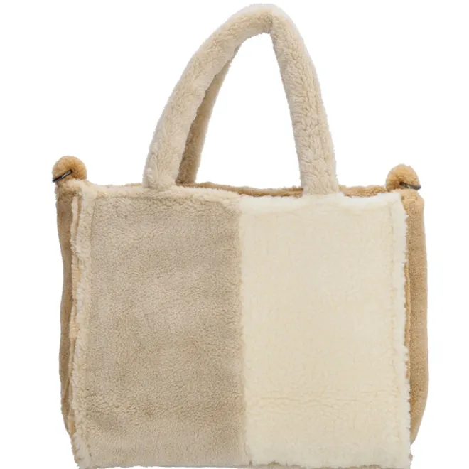 Discount Zebra Trends Teddy Denise Handtas M creme