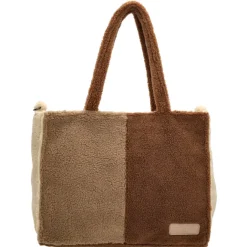 Hot Zebra Trends Teddy Denise Shopper brown