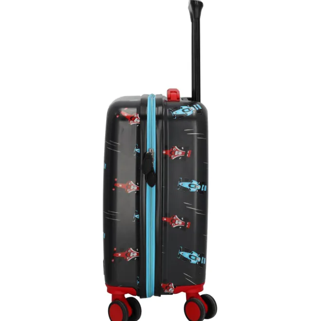 Online Zebra Trends Travel Kids racecar black