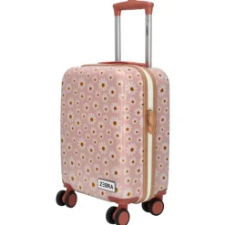 New Zebra Trends Travel Kinderkoffer lichtroze